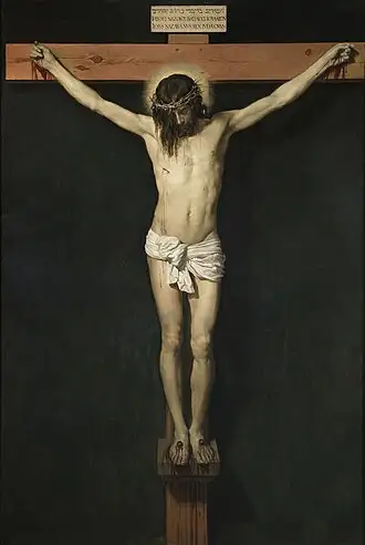 Christus am Kreuz, um 1632 von Velazquez