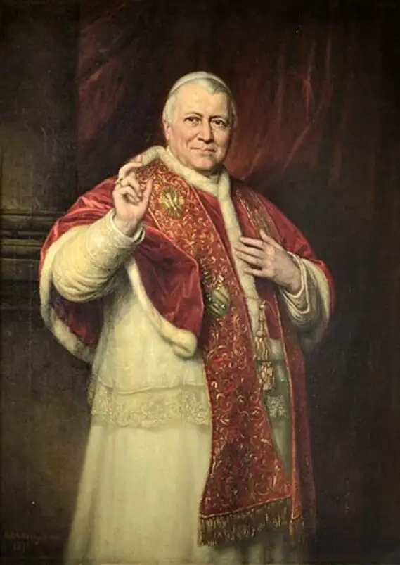 Porträt von Papst Pius IX.