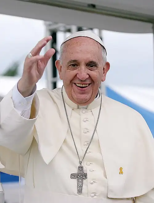 Jorge Bergoglio lachend in Korea: Jorge Bergoglio im Dienst der Freimaurerei