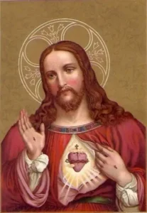 Heiligstes Herz Jesu: Jesus zeigt sein Herz