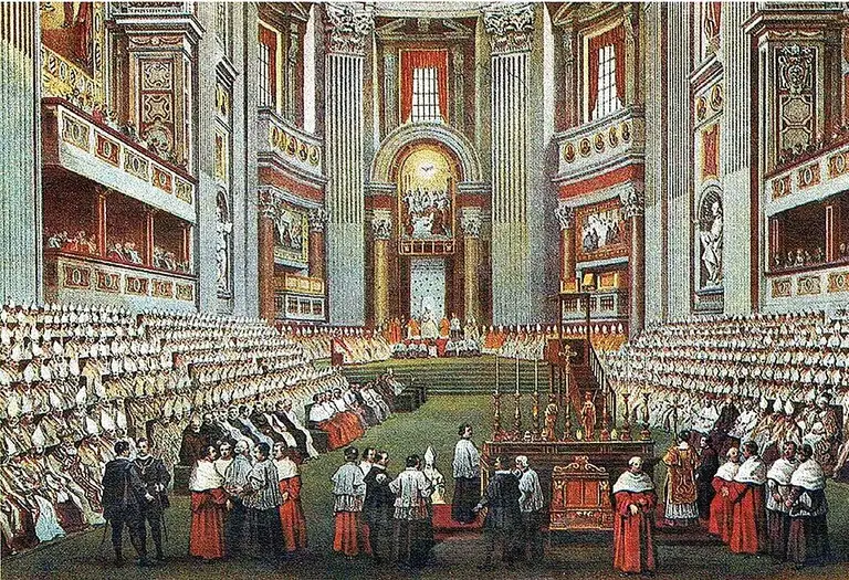 Vatikanisches Konzil unter Pius IX. 1869 bis 1870