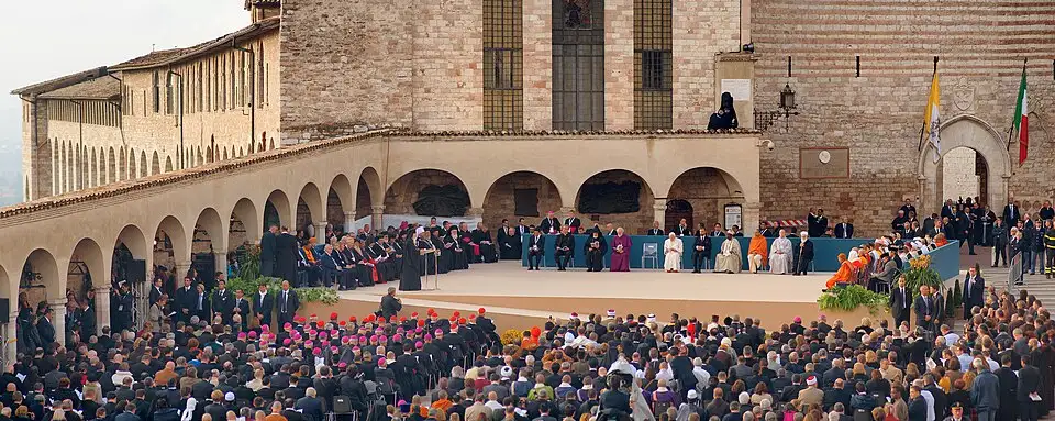4. Interreligiöses Gebet für den Weltfrieden in Assisi am 27. Oktober 2011
